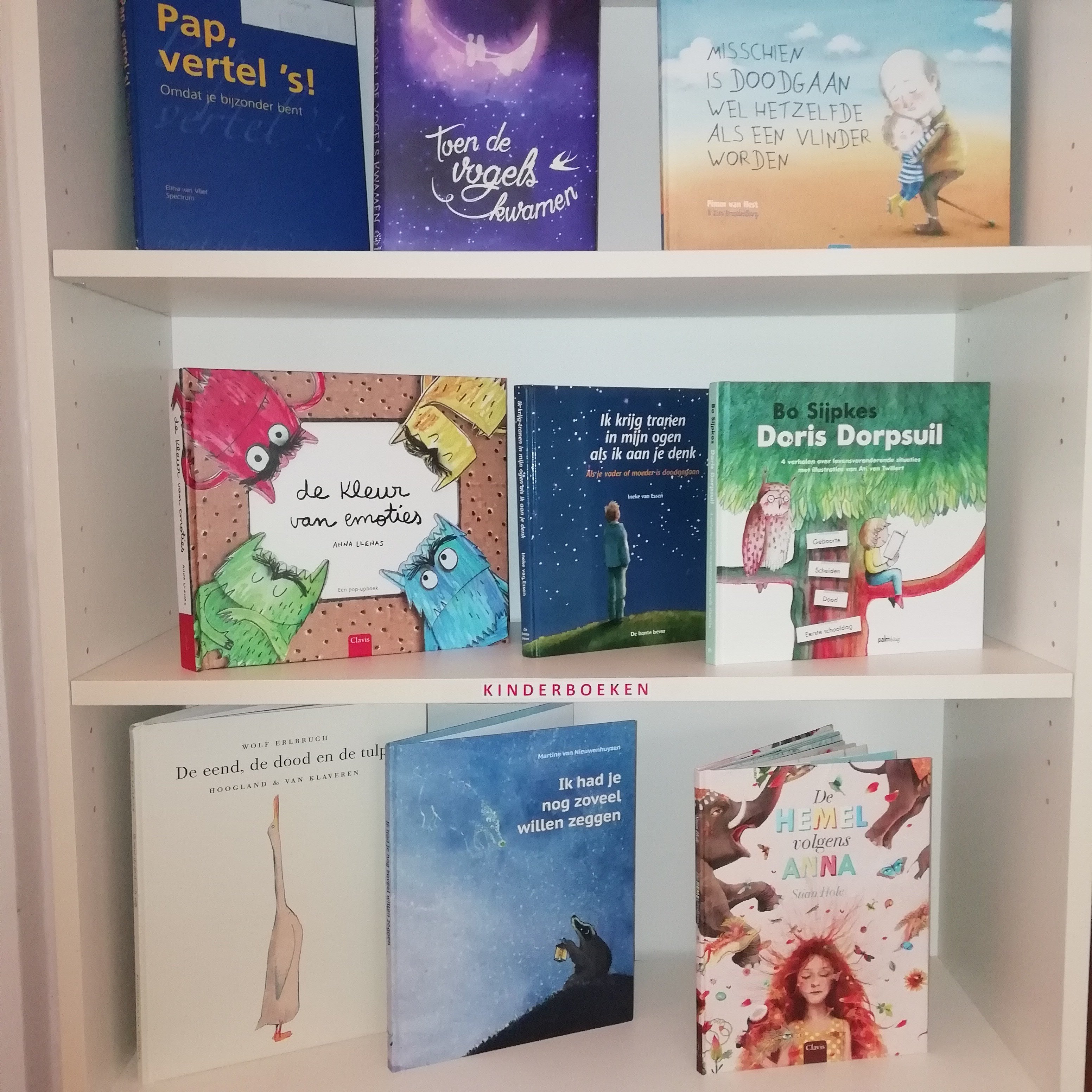 Deze kinderboeken hebben we al aan kunnen schaffen van eerdere giften